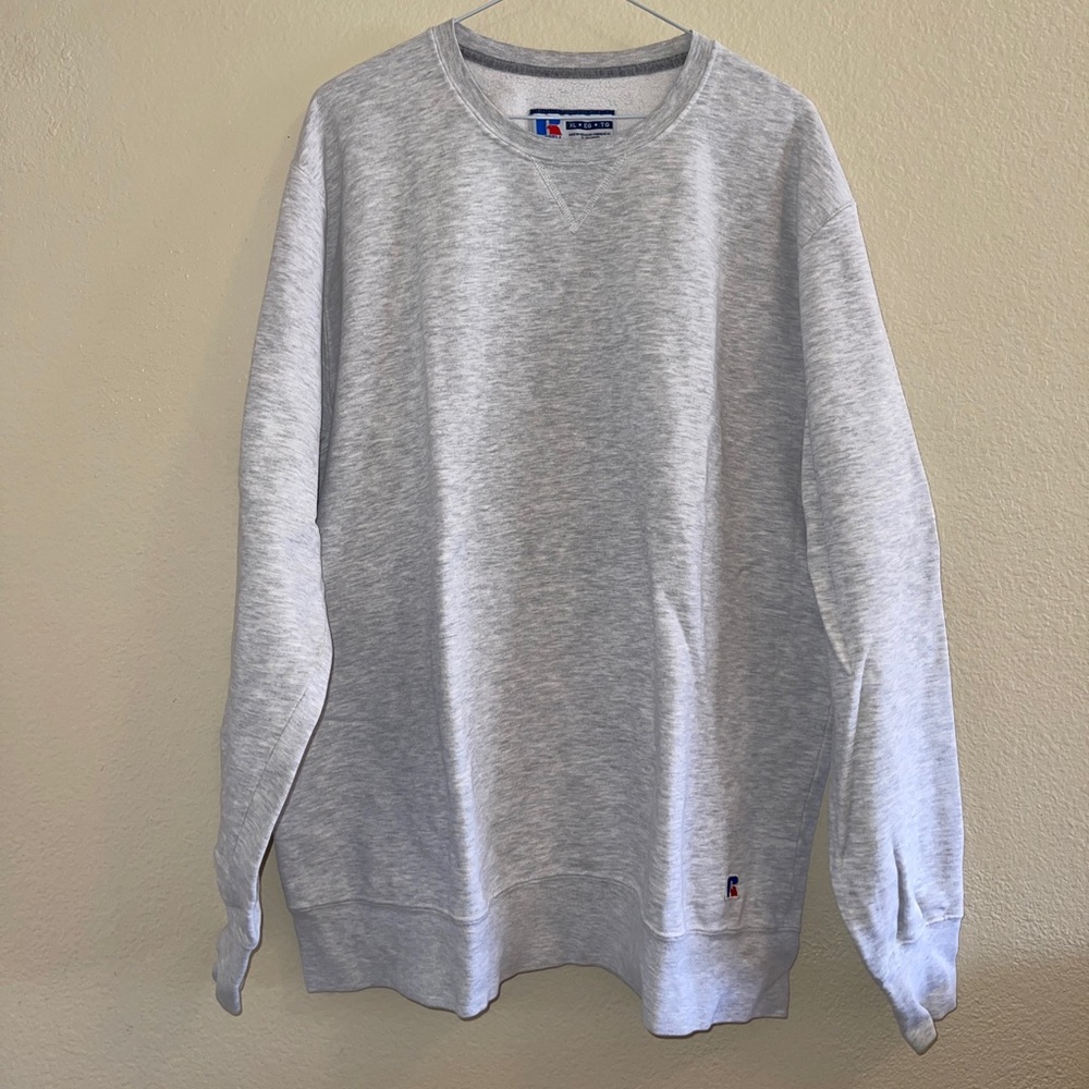Oversized crewneck sweatshirt gray xl